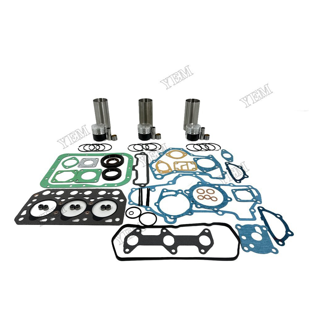 YEM Parts high quality K3B Overhaul Kit With Gasket Set For Mitsubishi K3B Engine For Mitsubishi