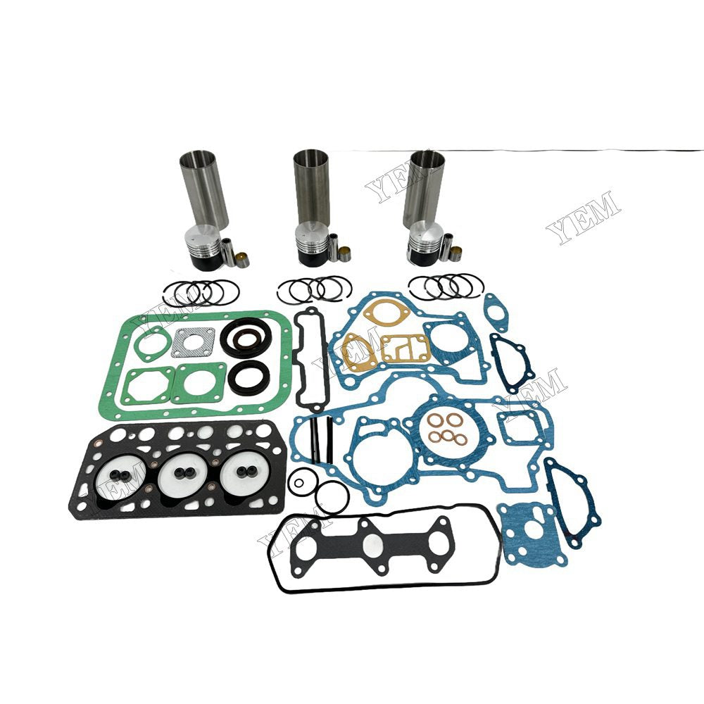 YEM Parts high quality K3B Overhaul Kit With Gasket Set For Mitsubishi K3B Engine For Mitsubishi