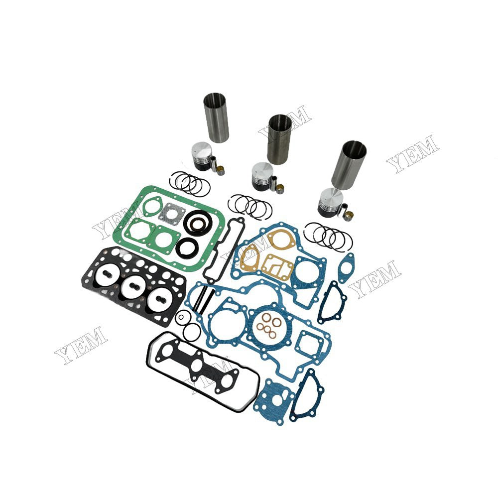 YEM Parts high quality K3B Overhaul Kit With Gasket Set For Mitsubishi K3B Engine For Mitsubishi