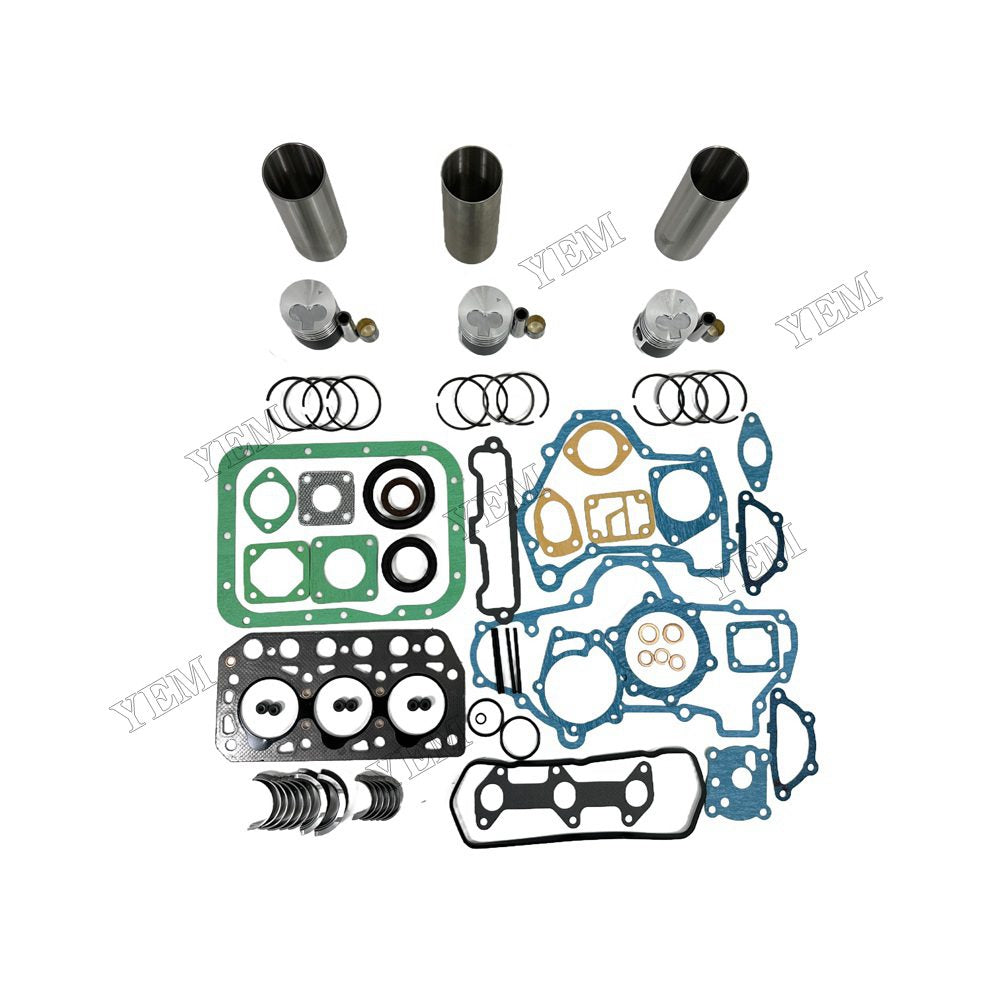 YEM Parts K3B Overhaul Rebuild Kit With Gasket Bearing For Mitsubishi flower Bottom