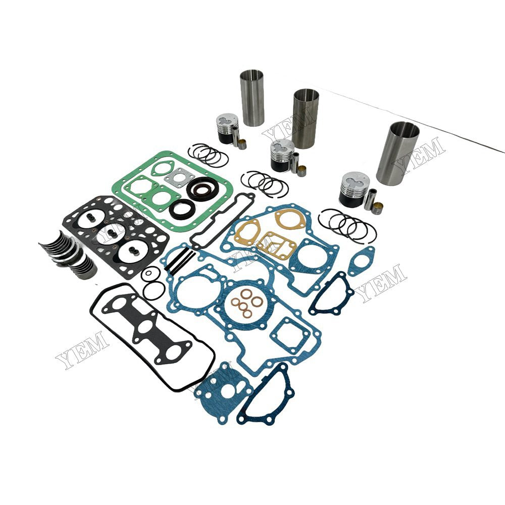 YEM Parts K3B Overhaul Rebuild Kit With Gasket Bearing For Mitsubishi flower Bottom