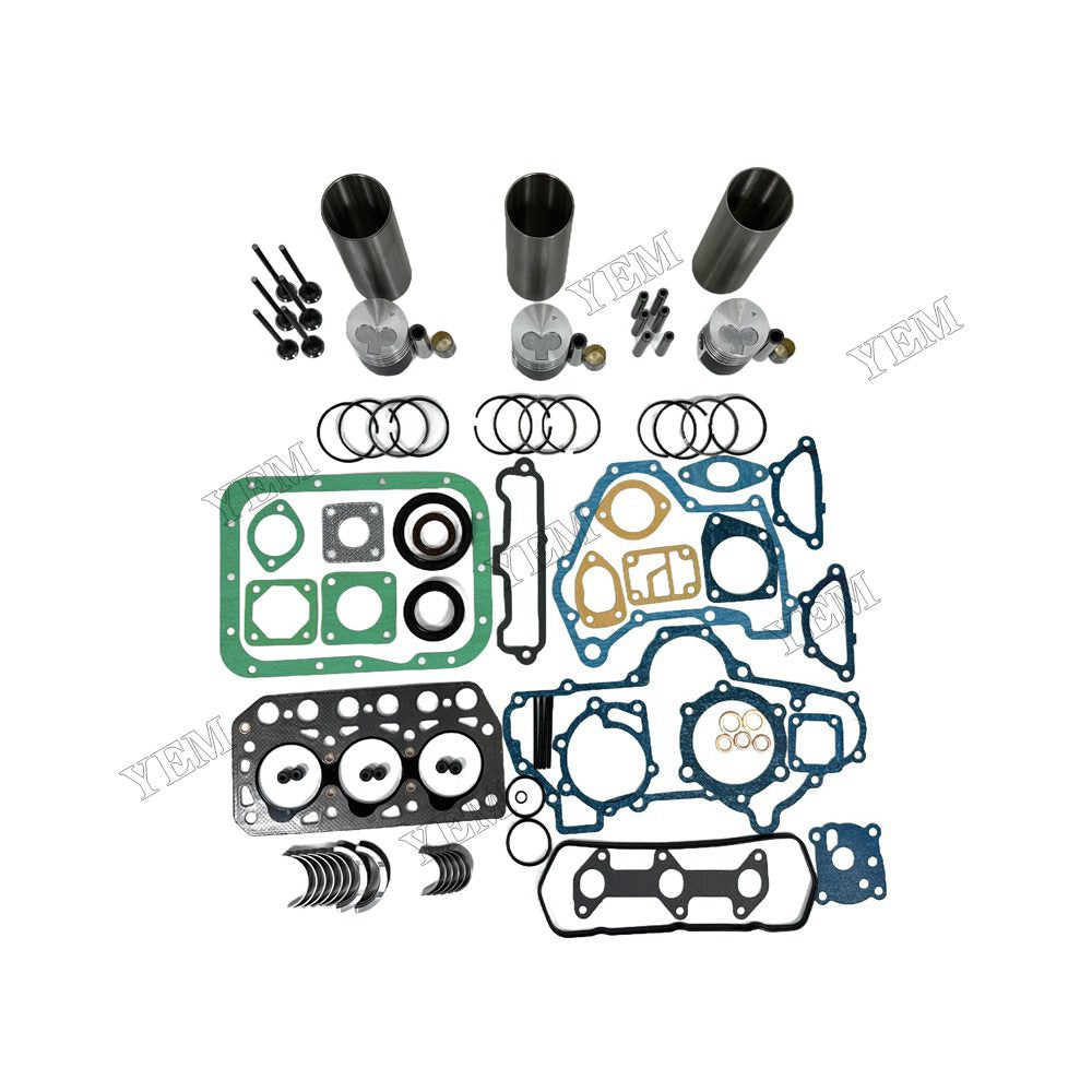 YEM Parts K3B Overhaul Rebuild Kit With Gasket Bearing Valve For Mitsubishi flower Bottom For Mitsubishi
