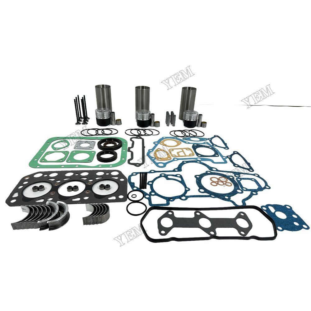 YEM Parts K3B Overhaul Rebuild Kit With Gasket Bearing Valve For Mitsubishi flower Bottom For Mitsubishi