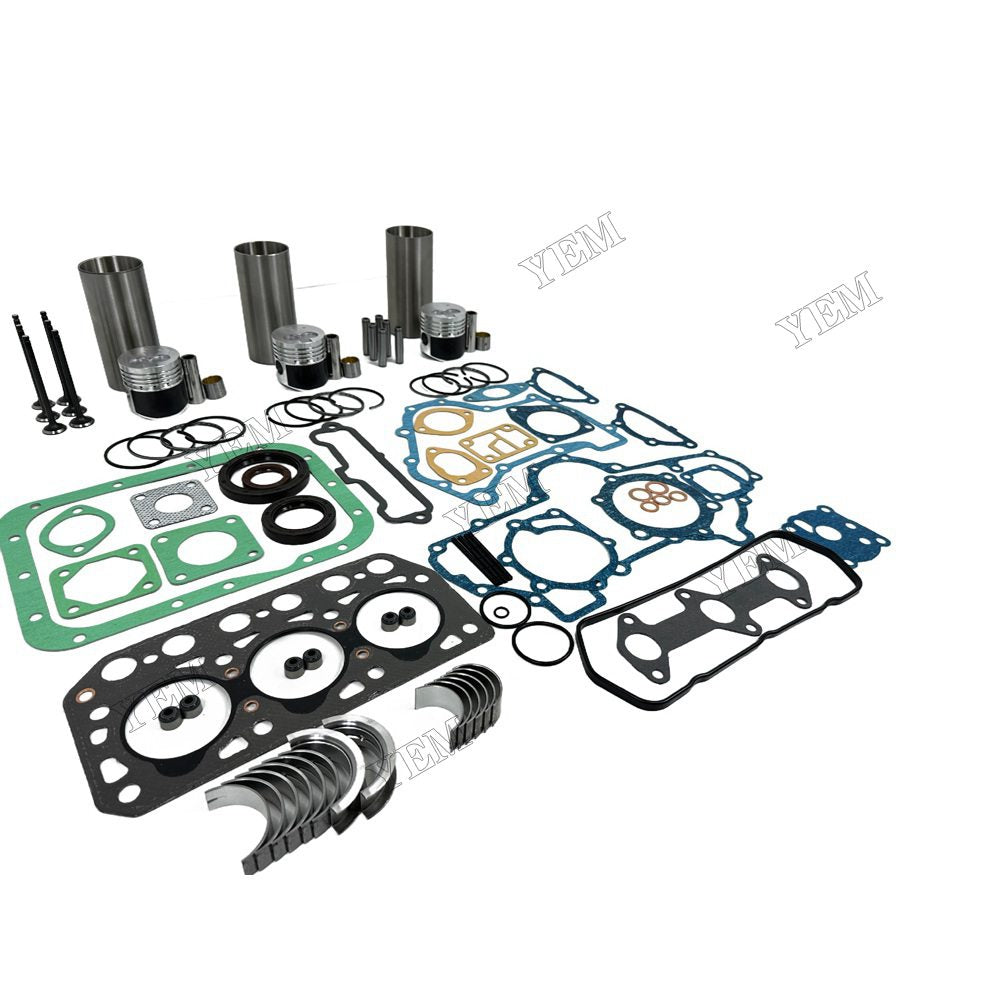 YEM Parts K3B Overhaul Rebuild Kit With Gasket Bearing Valve For Mitsubishi flower Bottom For Mitsubishi
