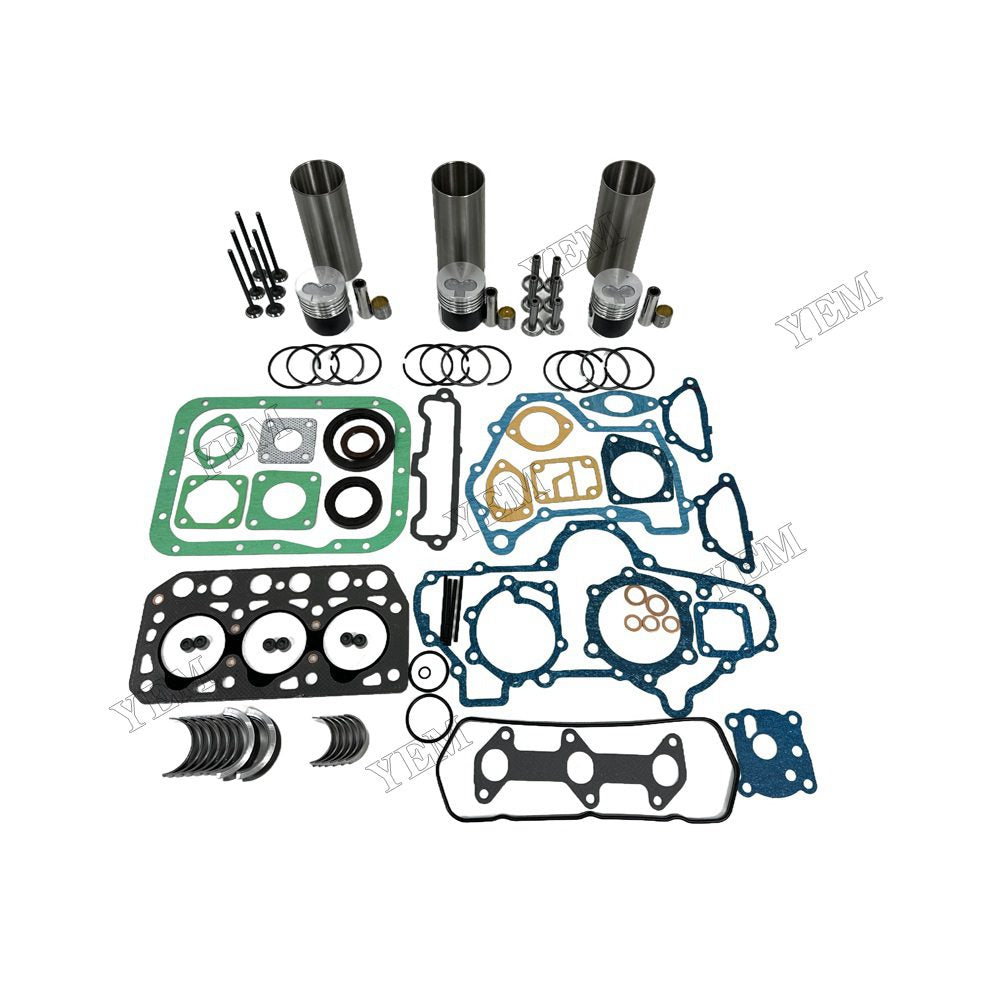 YEM Parts K3B Overhaul Rebuild Kit With Gasket Set Bearing-Valve Train For Mitsubishi