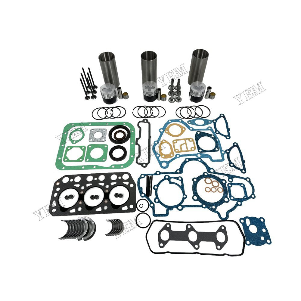 YEM Parts K3B Overhaul Rebuild Kit With Gasket Set Bearing-Valve Train For Mitsubishi For Mitsubishi