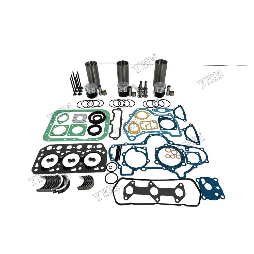 YEM Parts K3B Overhaul Rebuild Kit With Gasket Set Bearing-Valve Train For Mitsubishi For Mitsubishi