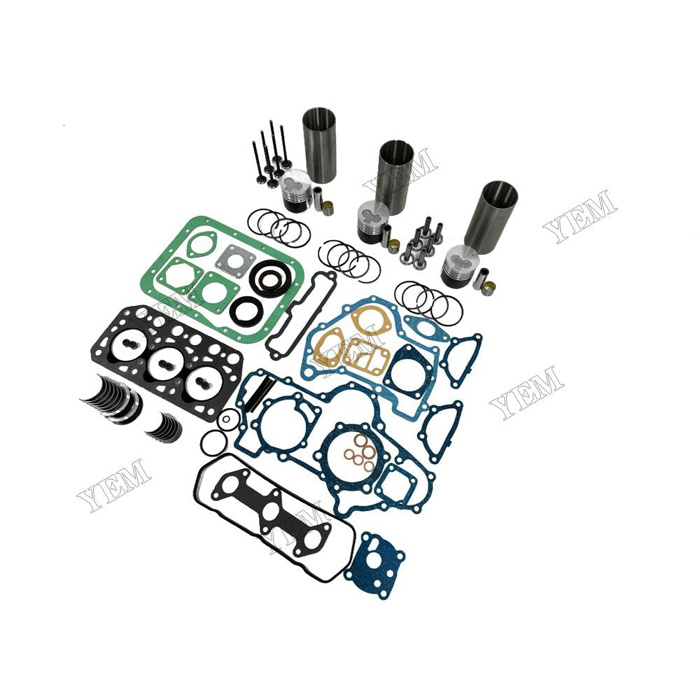 YEM Parts K3B Overhaul Rebuild Kit With Gasket Set Bearing-Valve Train For Mitsubishi For Mitsubishi