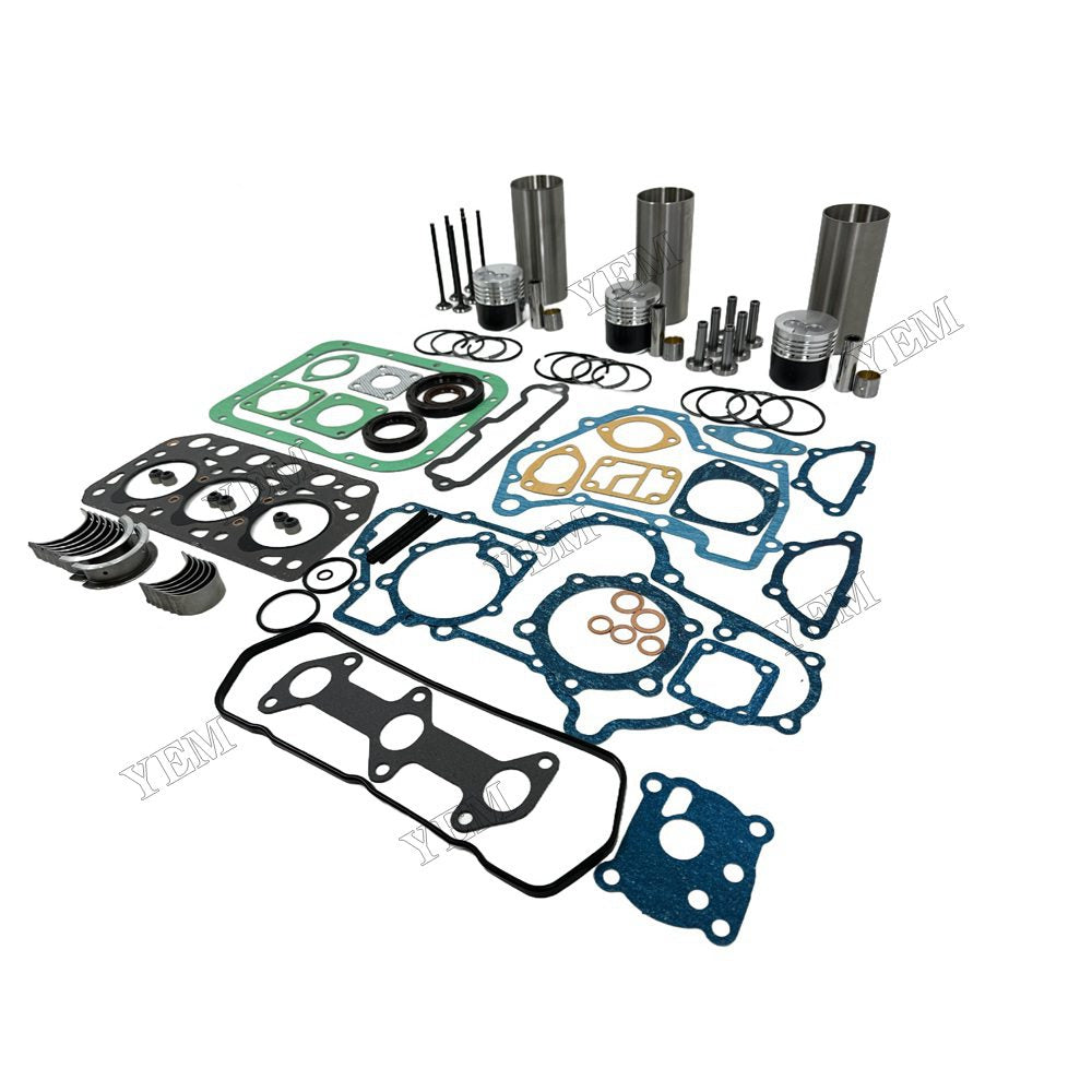 YEM Parts K3B Overhaul Rebuild Kit With Gasket Set Bearing-Valve Train For Mitsubishi For Mitsubishi