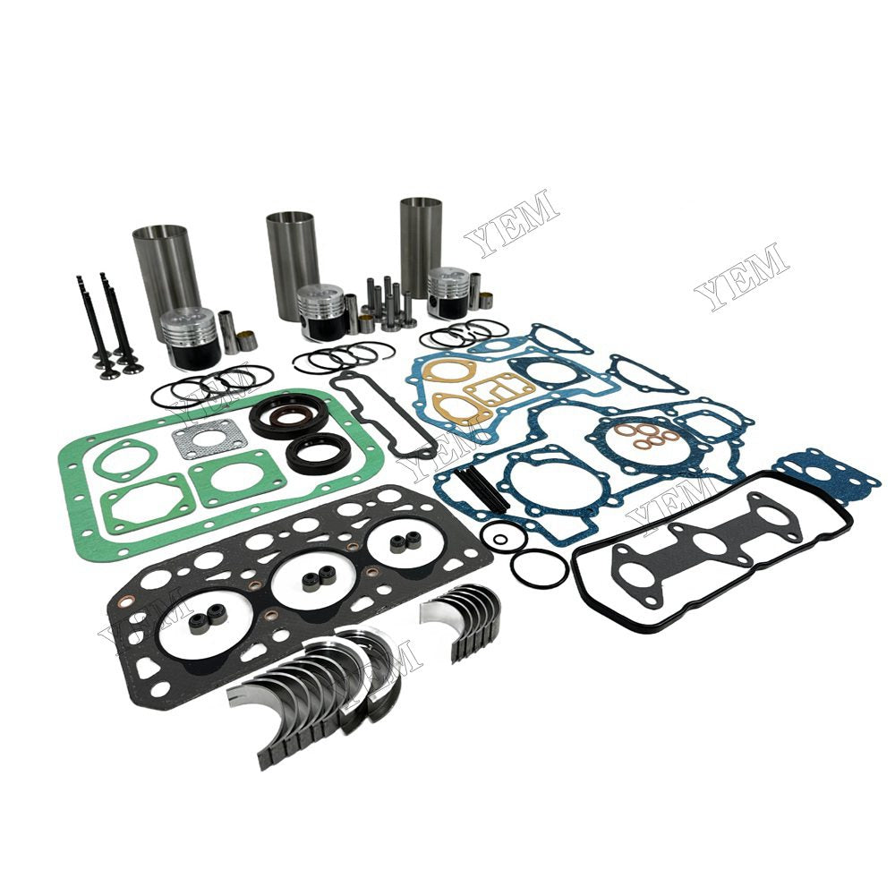 YEM Parts K3B Overhaul Rebuild Kit With Gasket Set Bearing-Valve Train For Mitsubishi For Mitsubishi
