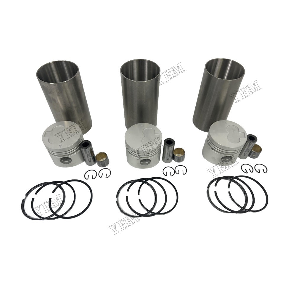 YEM Parts high quality K3H Cylinder Liner Kit For Mitsubishi K3H Truck Engine