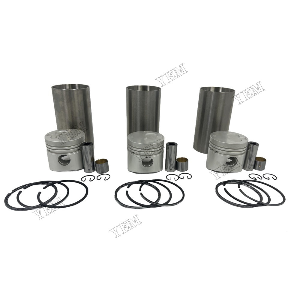 YEM Parts high quality K3H Cylinder Liner Kit For Mitsubishi K3H Truck Engine