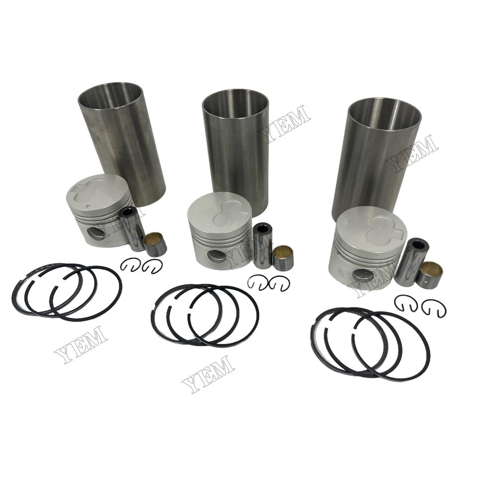 YEM Parts high quality K3H Cylinder Liner Kit For Mitsubishi K3H Truck Engine