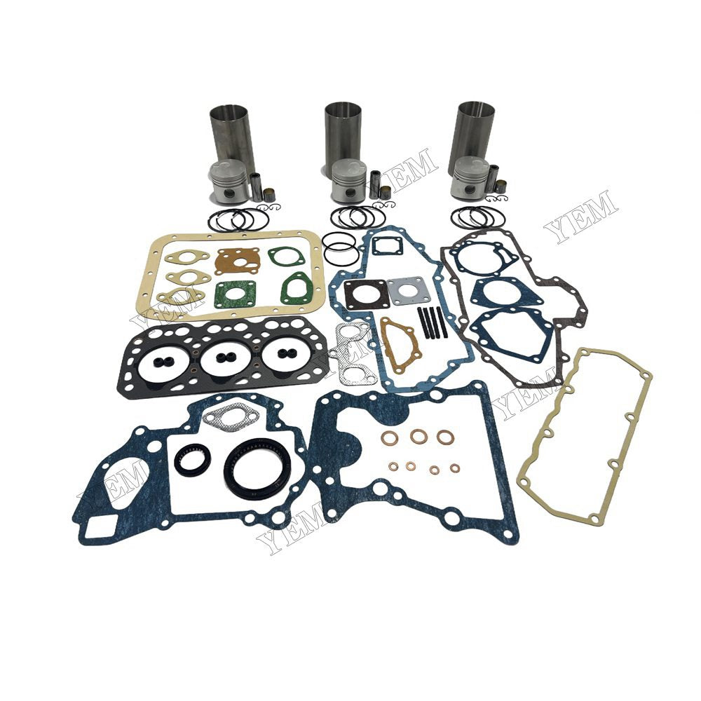 YEM Parts high quality K3H Overhaul Kit With Gasket Set For Mitsubishi K3H Engine