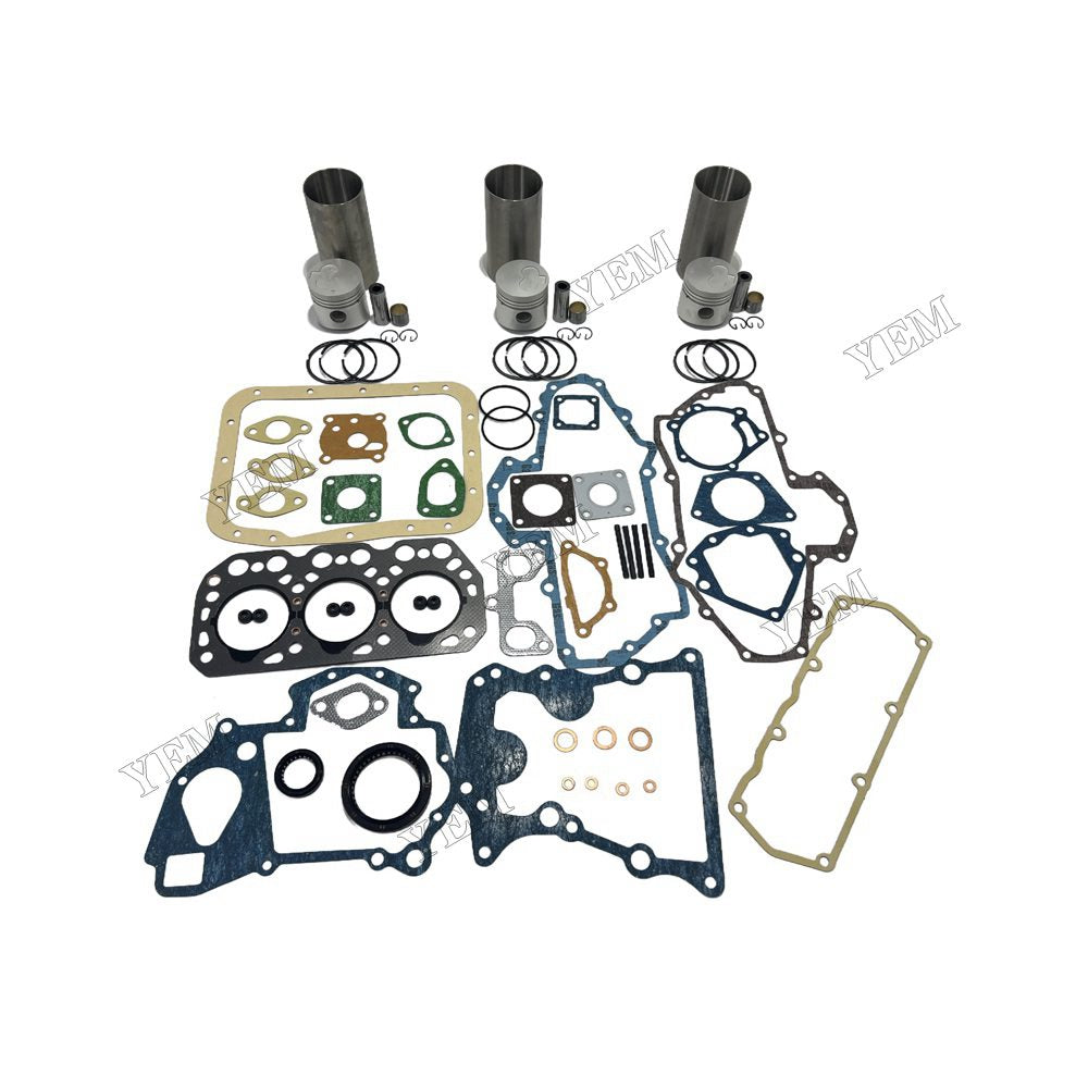 YEM Parts high quality K3H Overhaul Kit With Gasket Set For Mitsubishi K3H Engine For Mitsubishi