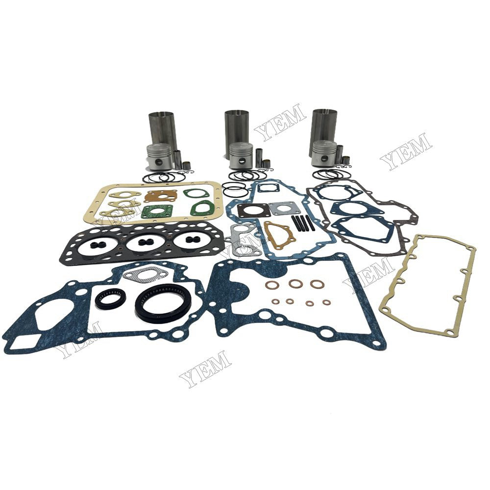YEM Parts high quality K3H Overhaul Kit With Gasket Set For Mitsubishi K3H Engine For Mitsubishi