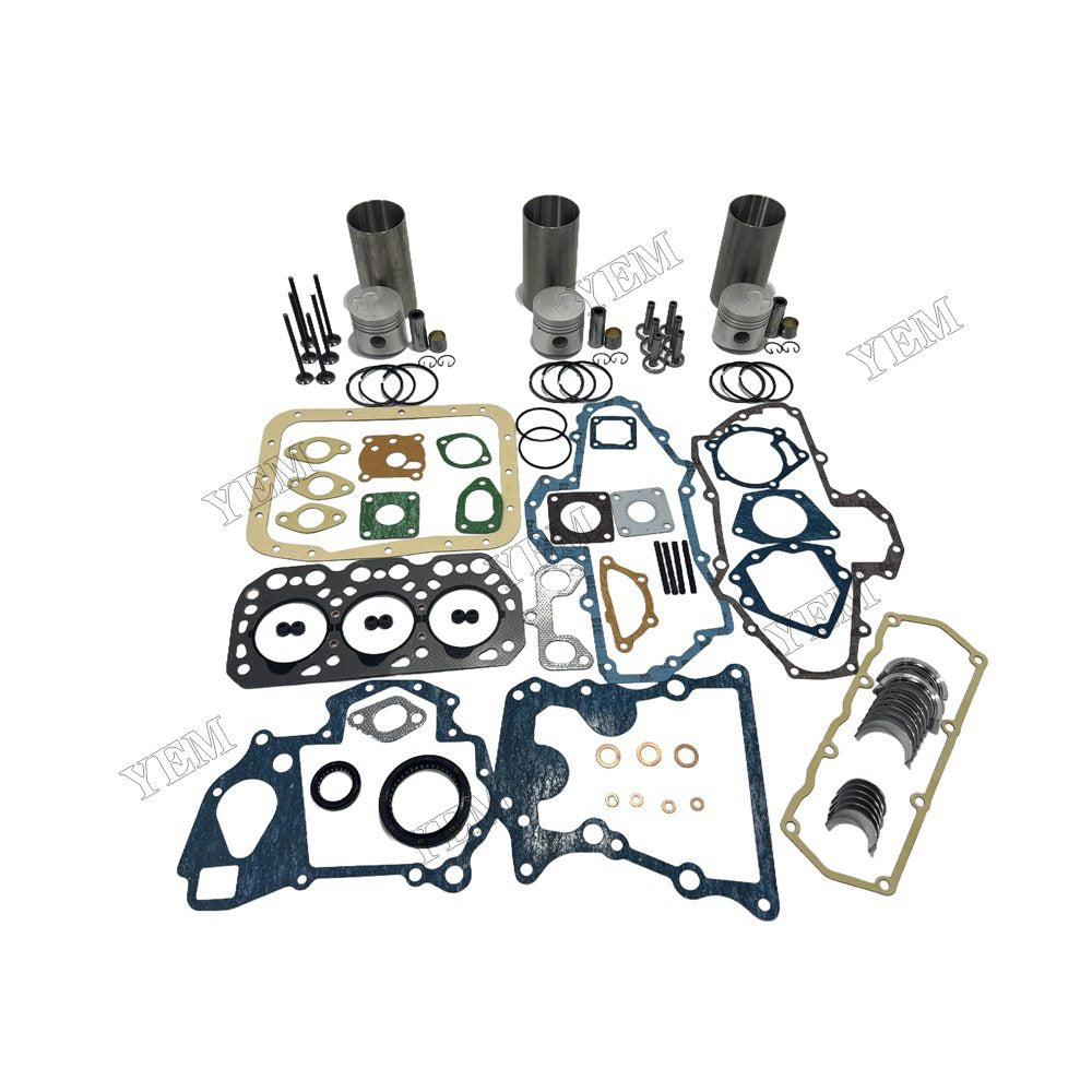 YEM Parts K3H Overhaul Rebuild Kit With Gasket Set Bearing-Valve Train For Mitsubishi