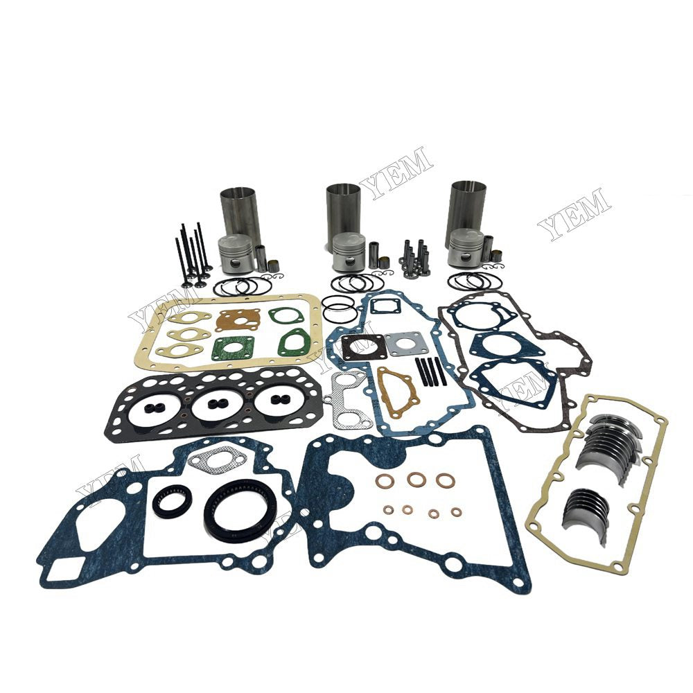 YEM Parts K3H Overhaul Rebuild Kit With Gasket Set Bearing-Valve Train For Mitsubishi For Mitsubishi
