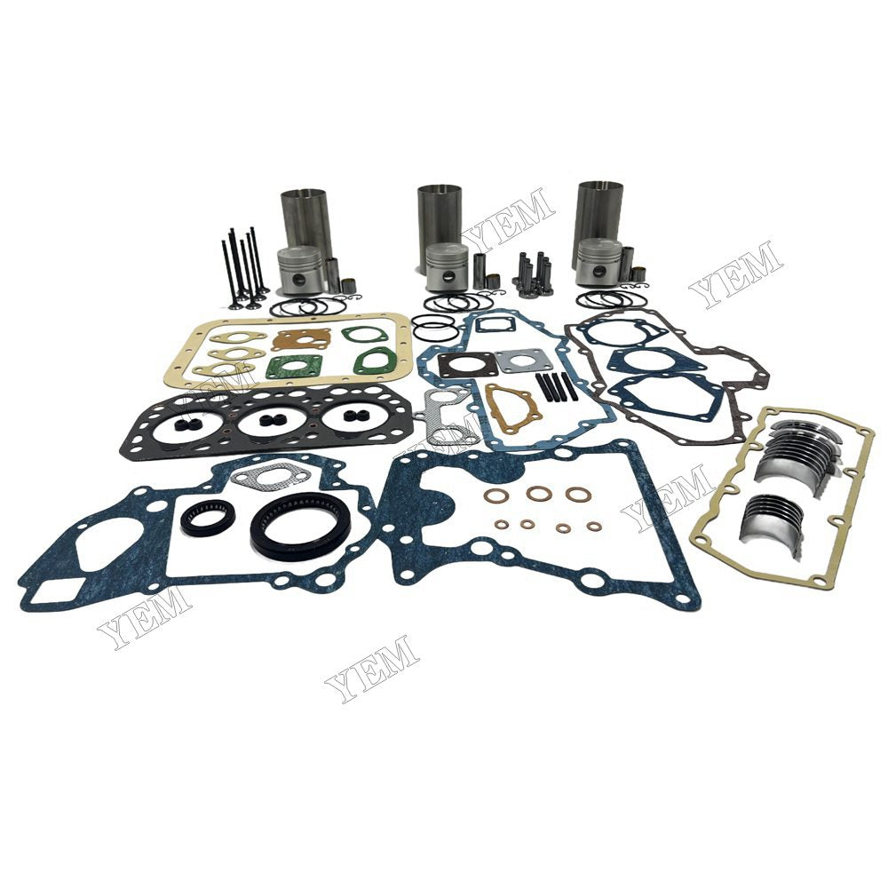 YEM Parts K3H Overhaul Rebuild Kit With Gasket Set Bearing-Valve Train For Mitsubishi For Mitsubishi