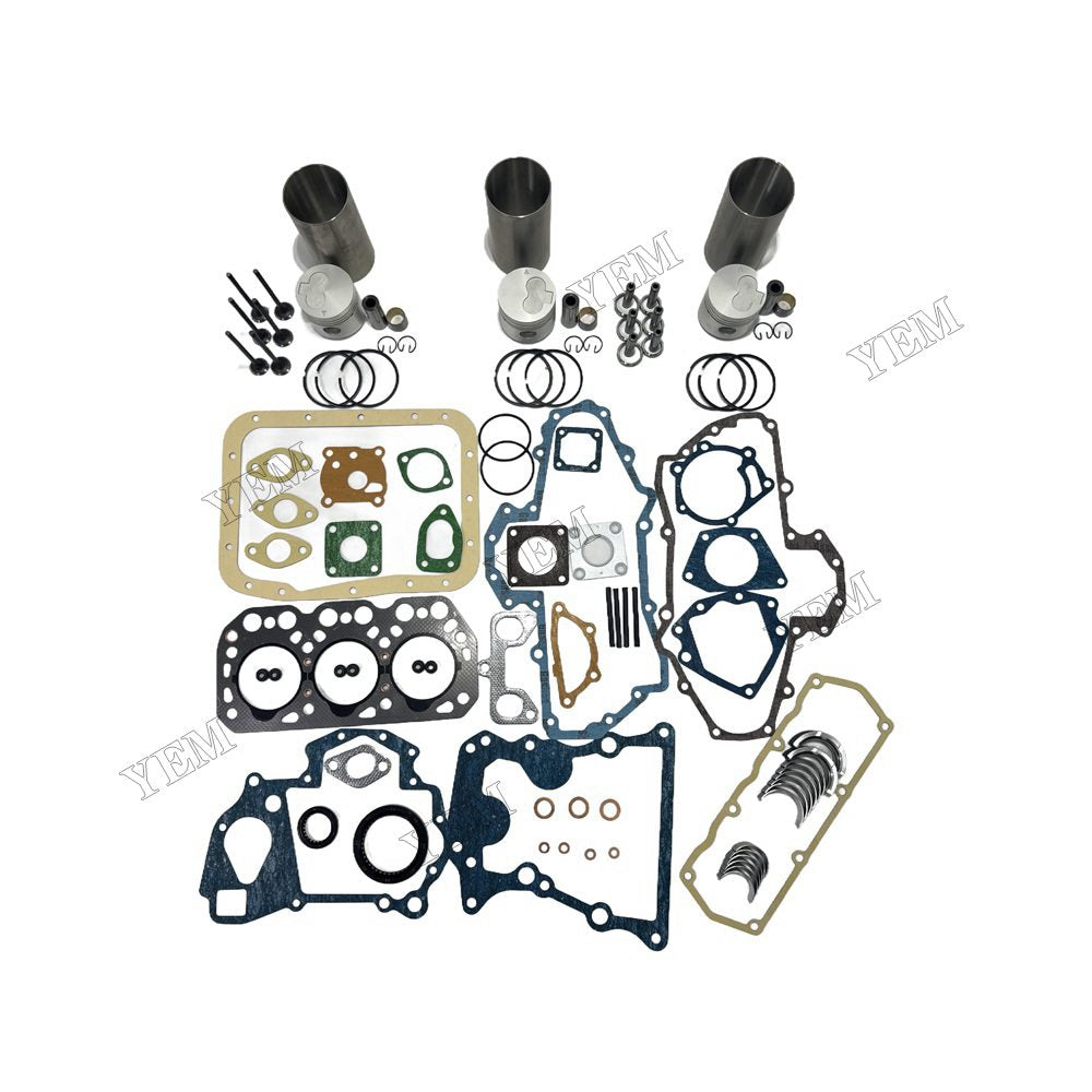 YEM Parts K3H Overhaul Rebuild Kit With Gasket Set Bearing-Valve Train For Mitsubishi For Mitsubishi