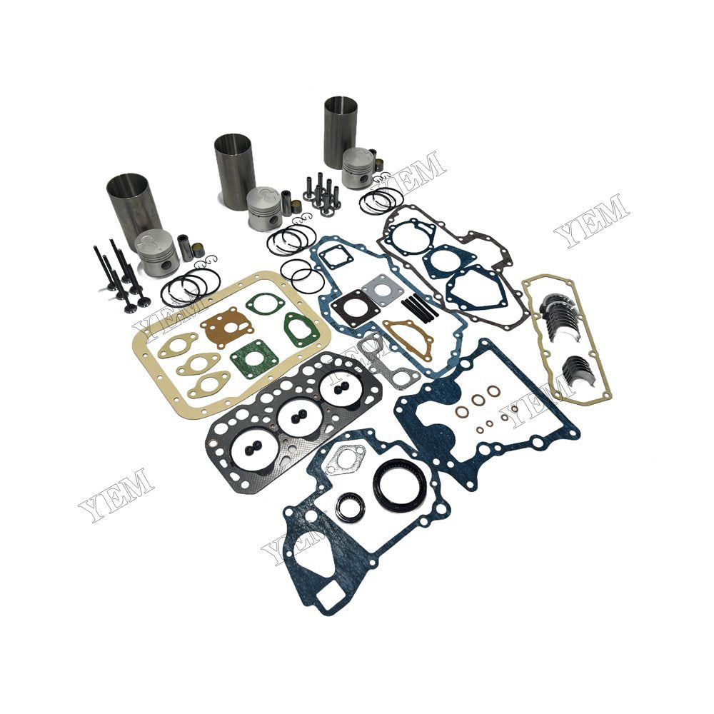 YEM Parts K3H Overhaul Rebuild Kit With Gasket Set Bearing-Valve Train For Mitsubishi For Mitsubishi