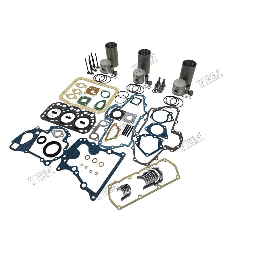 YEM Parts K3H Overhaul Rebuild Kit With Gasket Set Bearing-Valve Train For Mitsubishi For Mitsubishi