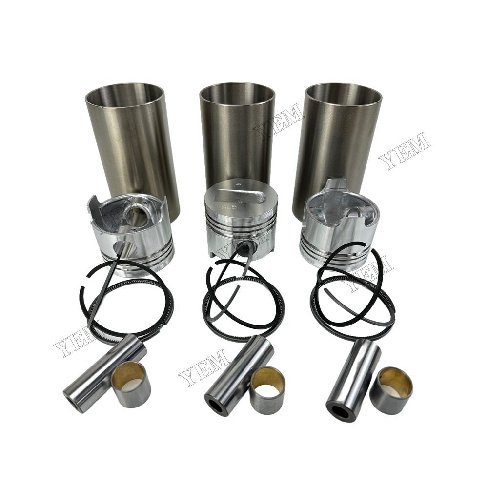 YEM Parts high quality S3L Cylinder Liner Kit For Mitsubishi S3L Truck Engine