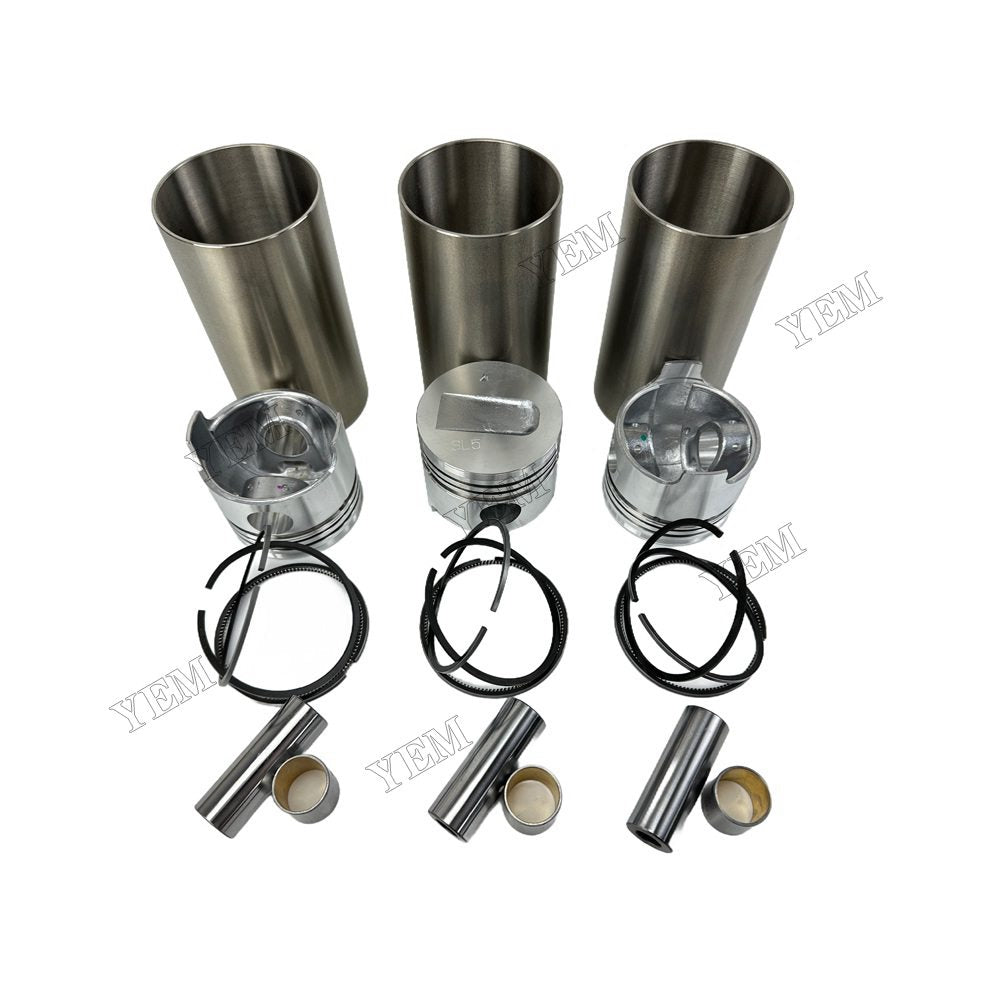 YEM Parts high quality S3L Cylinder Liner Kit For Mitsubishi S3L Truck Engine For Mitsubishi