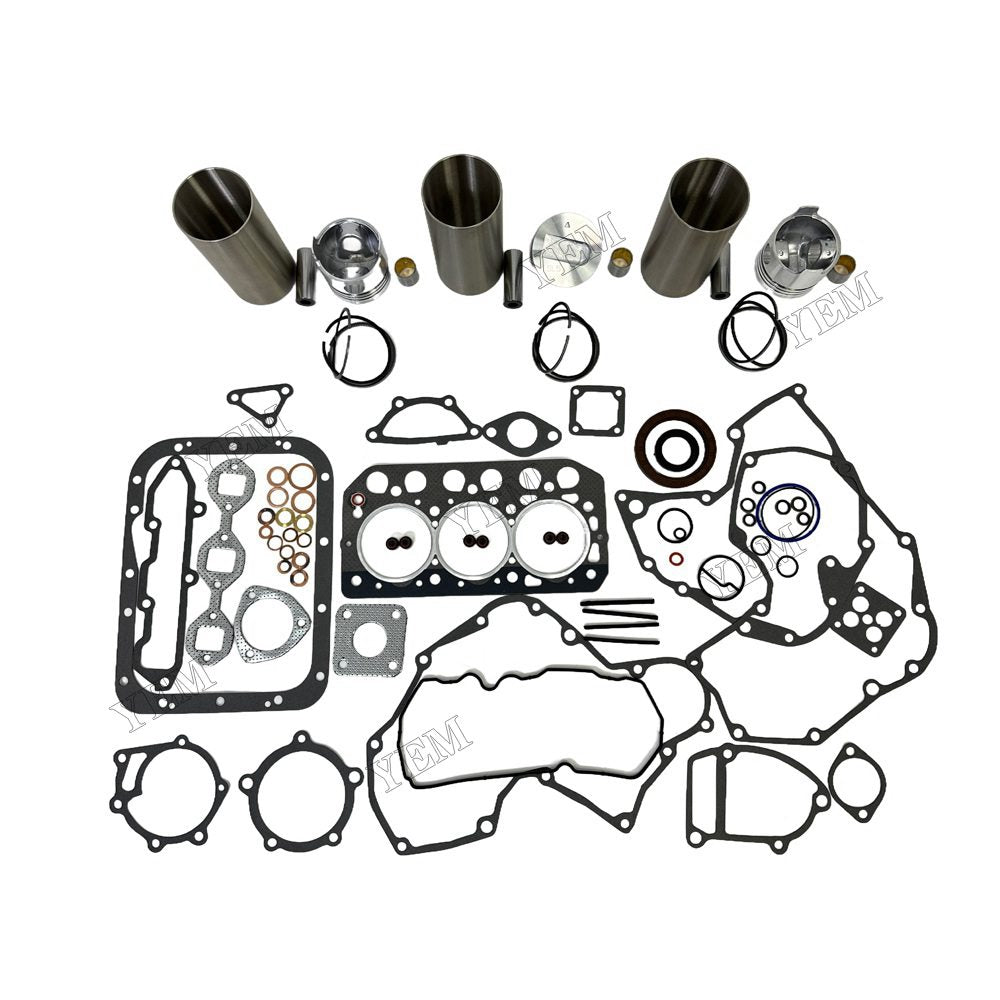 YEM Parts high quality S3L Overhaul Kit With Gasket Set For Mitsubishi S3L Engine For Mitsubishi