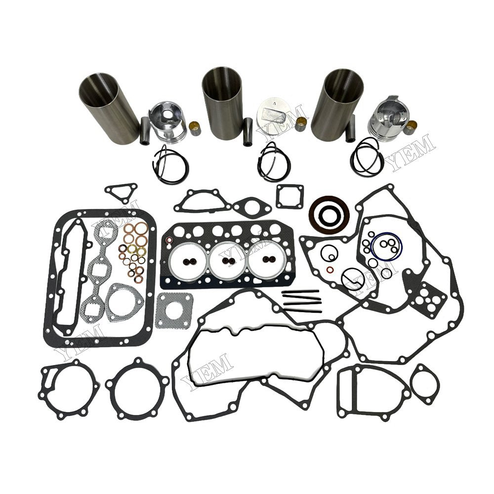 YEM Parts high quality S3L Overhaul Kit With Gasket Set For Mitsubishi S3L Engine For Mitsubishi