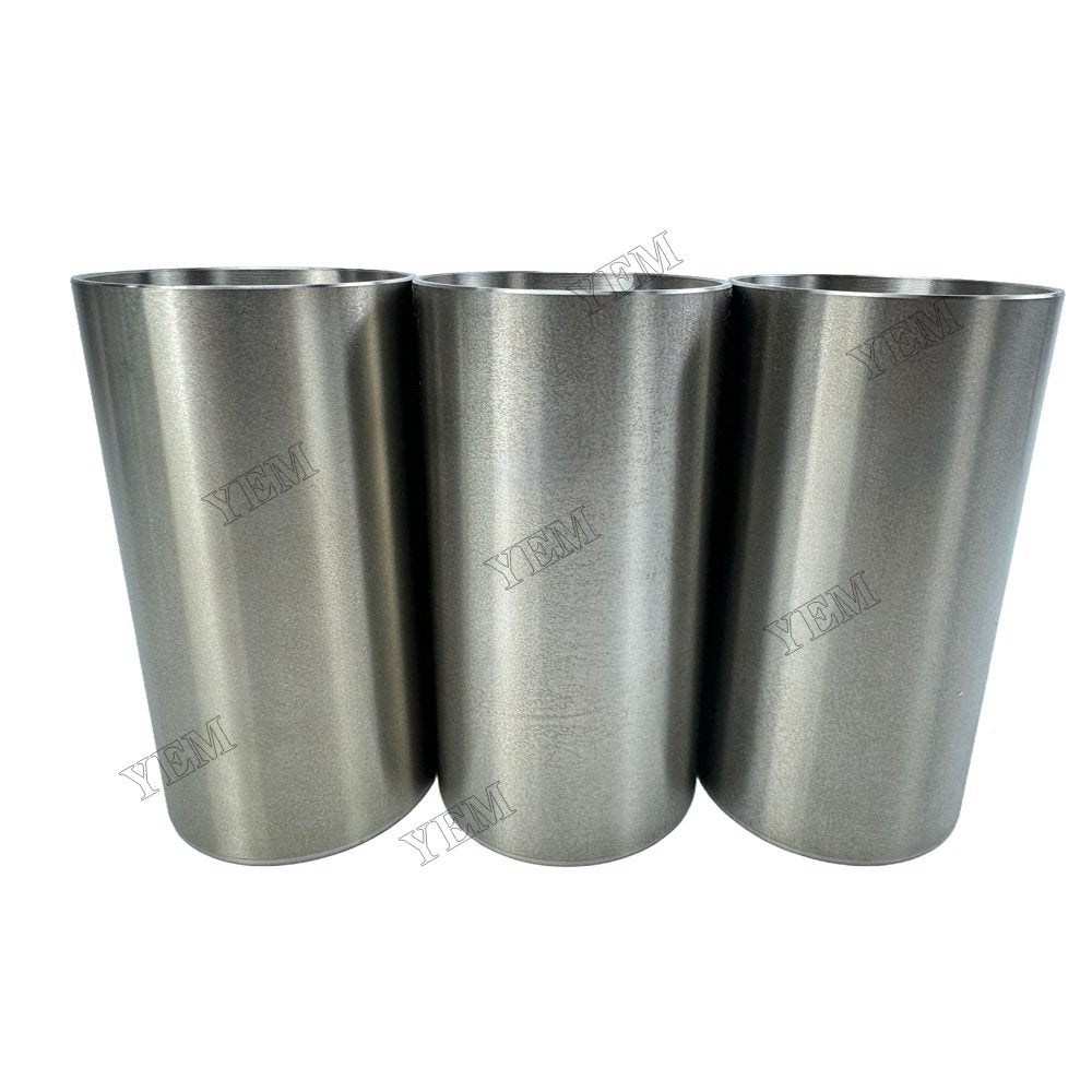YEM Parts 3PCS For Mitsubishi Cylinder Liner Sleeve S3L Engine Spare Parts For Mitsubishi