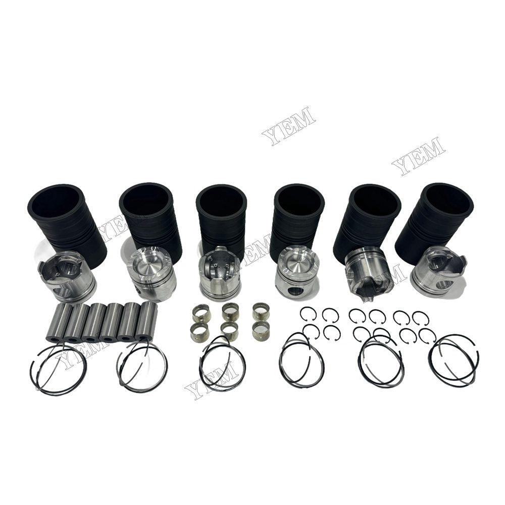 YEM Parts high quality S6A3 Cylinder Liner Kit For Mitsubishi S6A3 Truck Engine