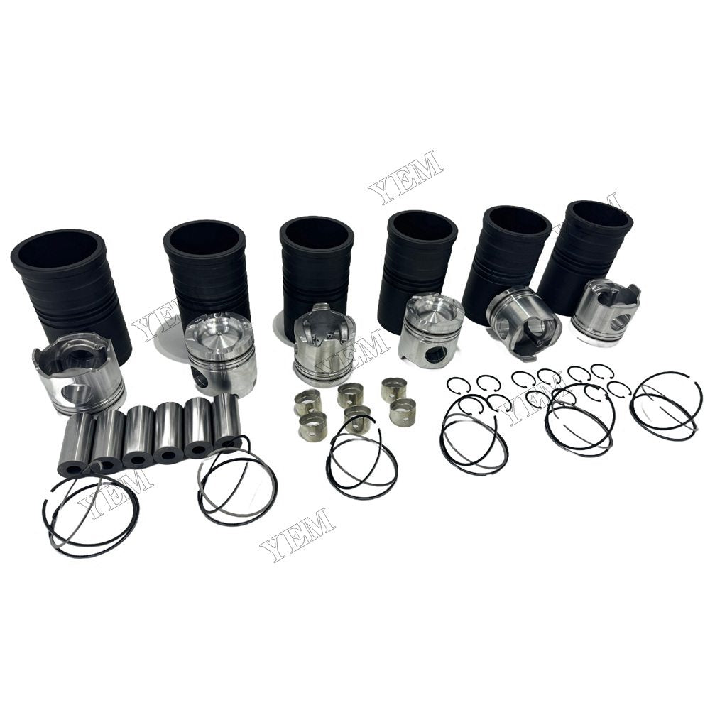 YEM Parts high quality S6A3 Cylinder Liner Kit For Mitsubishi S6A3 Truck Engine