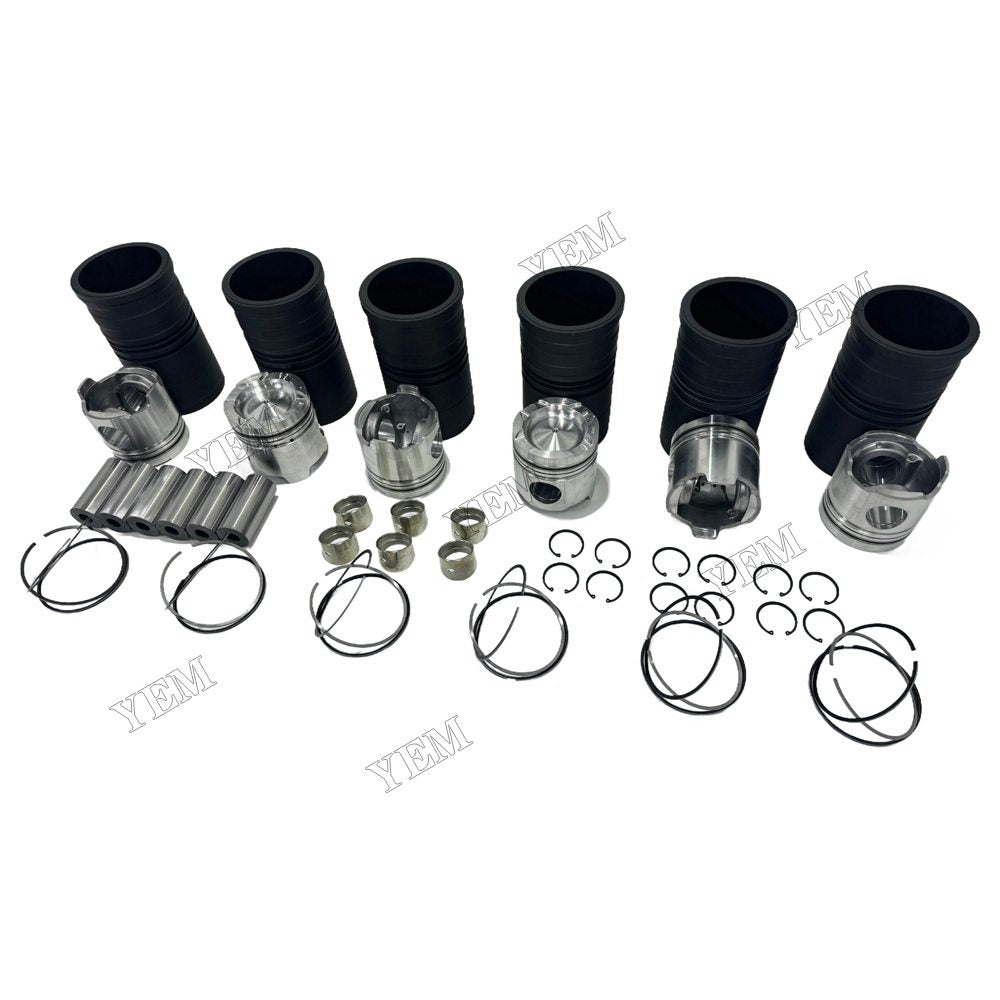 YEM Parts high quality S6A3 Cylinder Liner Kit For Mitsubishi S6A3 Truck Engine