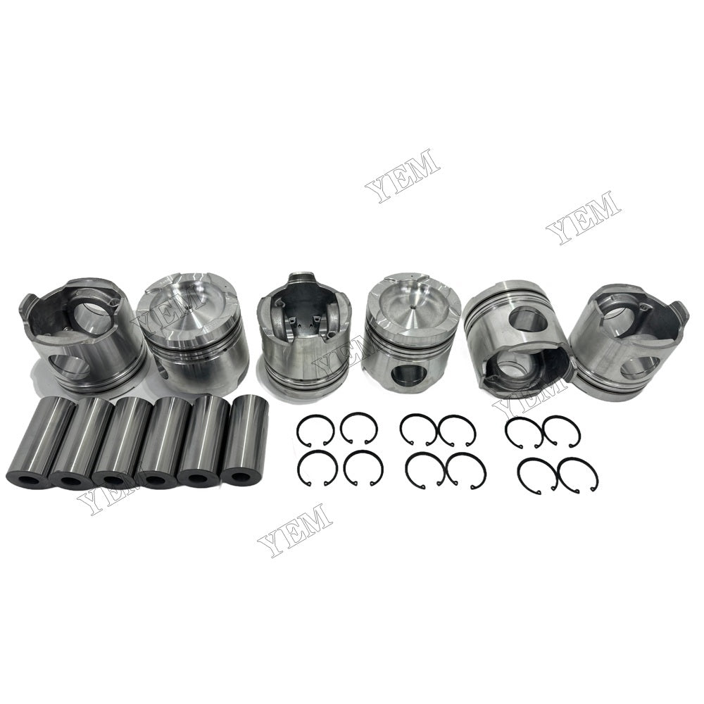 YEM Parts For Mitsubishi Pistons STD S6A3 Engine Spare Parts For Mitsubishi