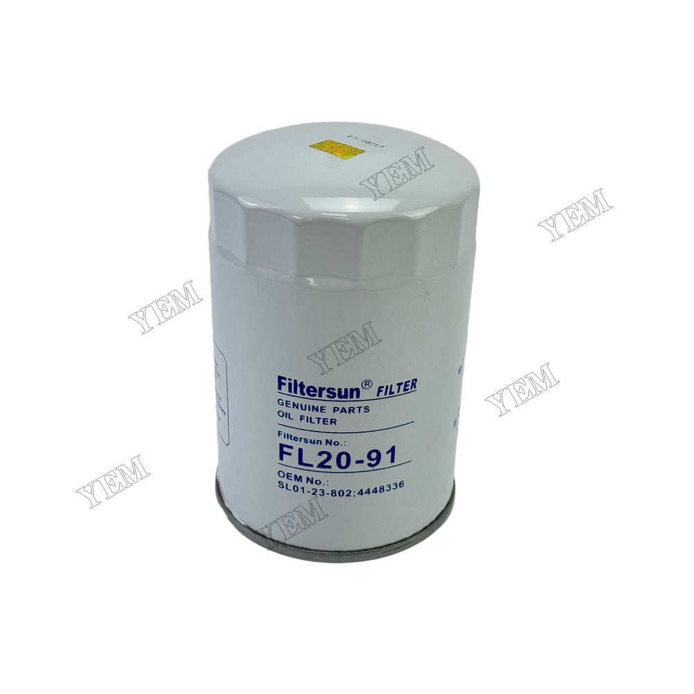 YEM Parts 8-94321219-0 Oil Filter for Isuzu 4BD1 Engine Fit Heavy-Duty Truck For Isuzu