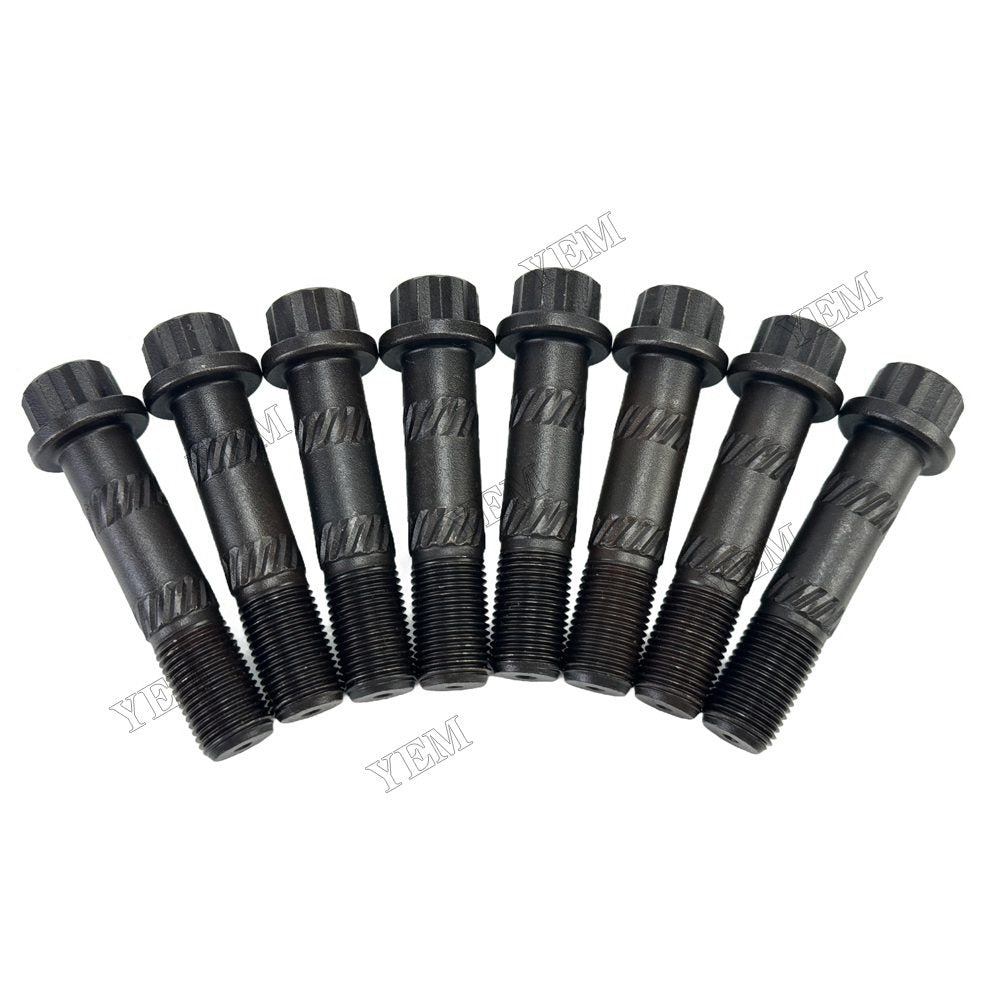 YEM Parts 8PCS For Isuzu Connecting Rod Screw 4HK1 Engine Spare Parts