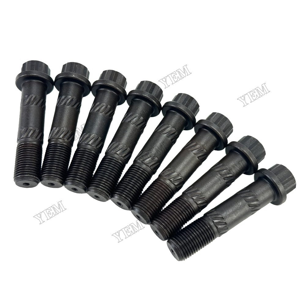 YEM Parts 8PCS For Isuzu Connecting Rod Screw 4HK1 Engine Spare Parts For Isuzu