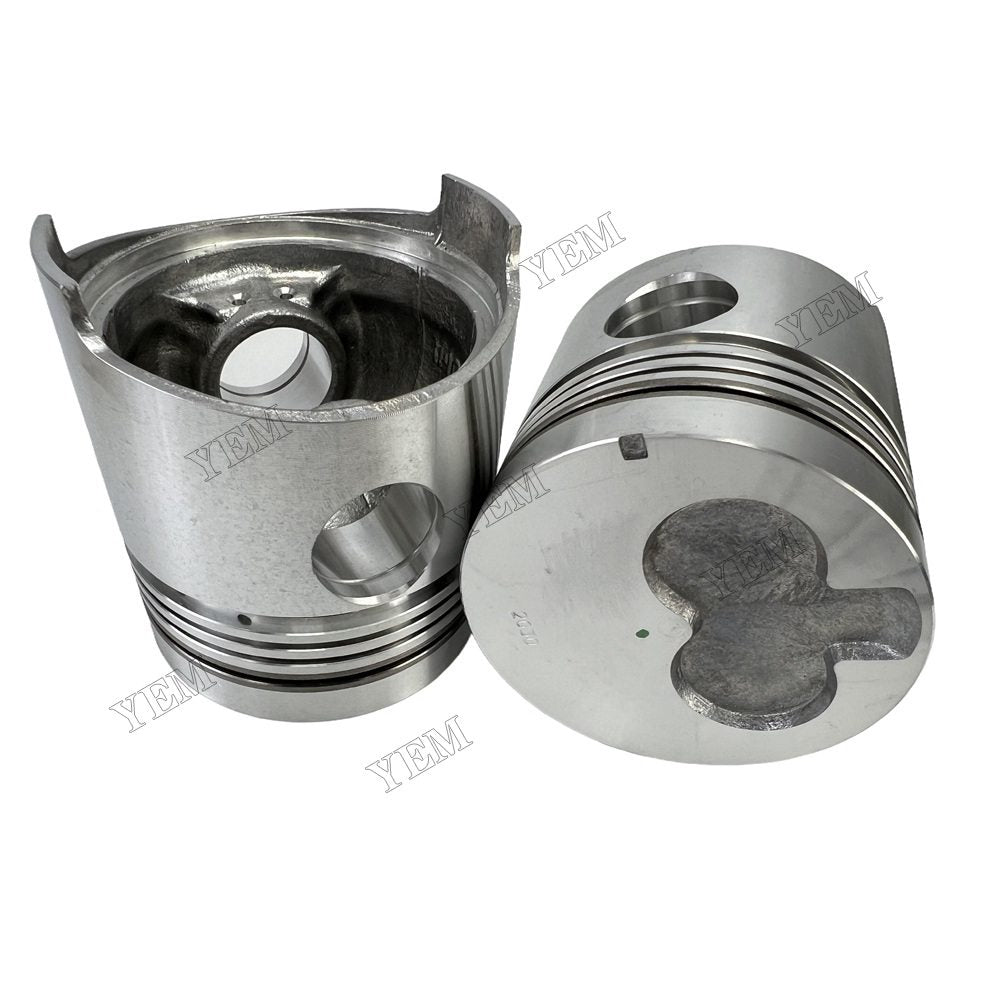 YEM Parts 4PCS For Isuzu Pistons STD C240 Engine Still RC40-2 diesel forklift For Isuzu