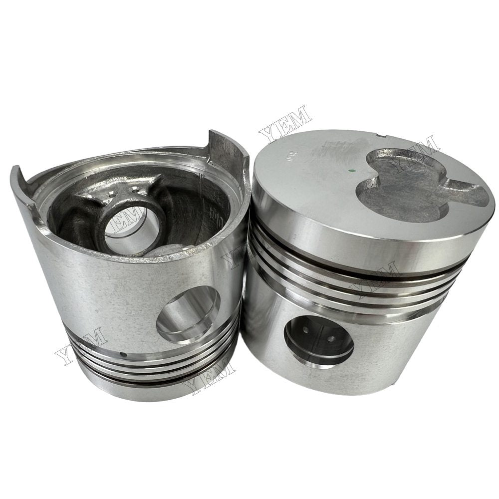 YEM Parts 4PCS For Isuzu Pistons STD C240 Engine Still RC40-2 diesel forklift For Isuzu