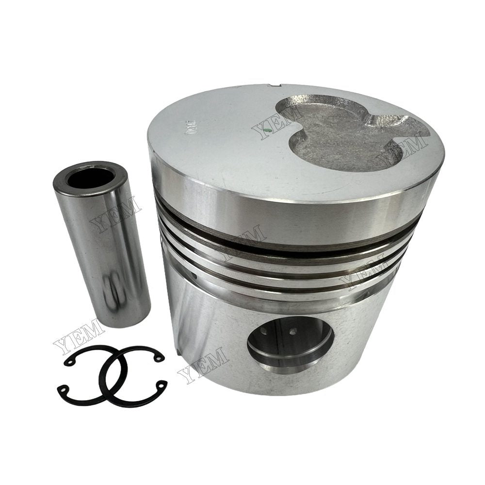 YEM Parts 4PCS For Isuzu Pistons STD C240 Engine Still RC40-2 diesel forklift For Isuzu