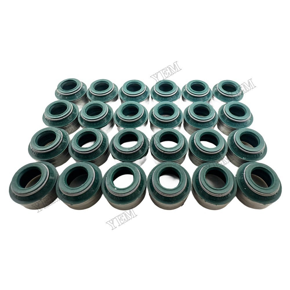 YEM Parts 24 PC For Deutz Valve Oil Seal BF6M1015 Engine Spare Parts