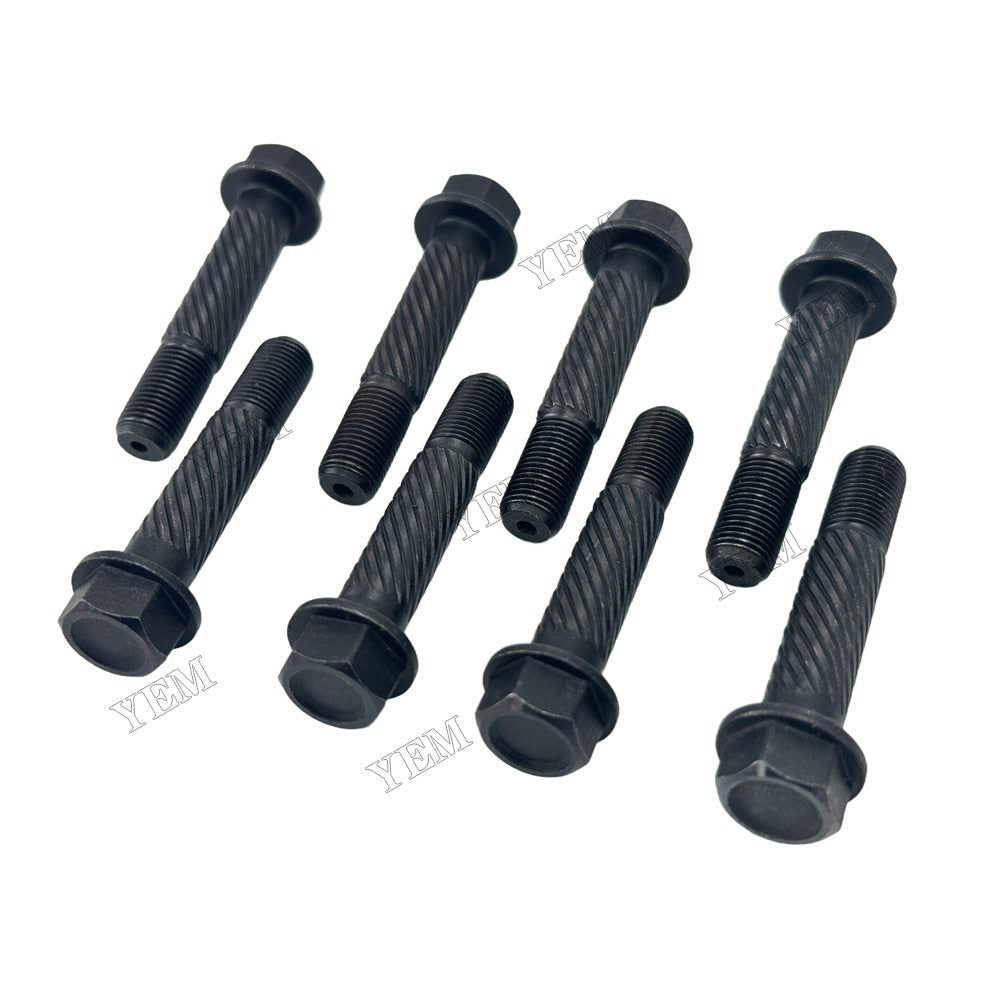YEM Parts 8PCS Part Number 129900-23200 Connecting Rod Screw For Yanmar 4TNE94 Engine For Yanmar