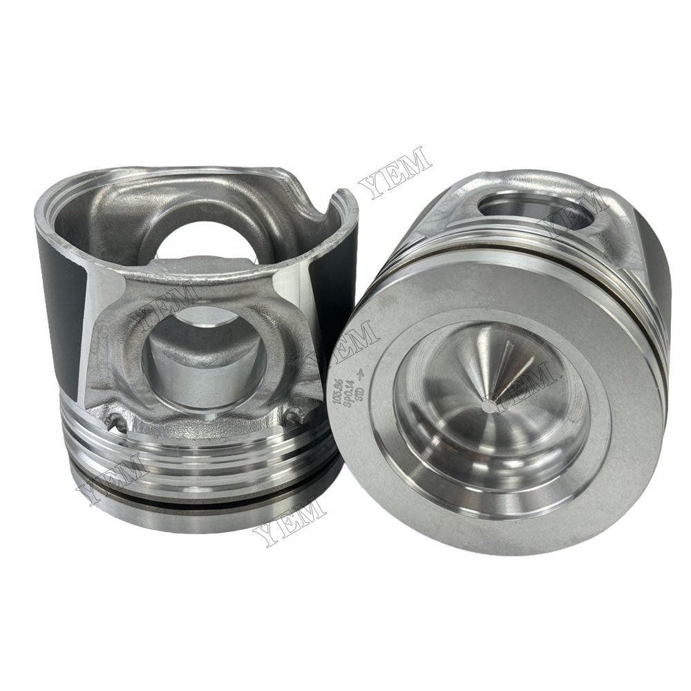 YEM Parts For Komatsu Pistons STD 6D104 Engine Spare Parts