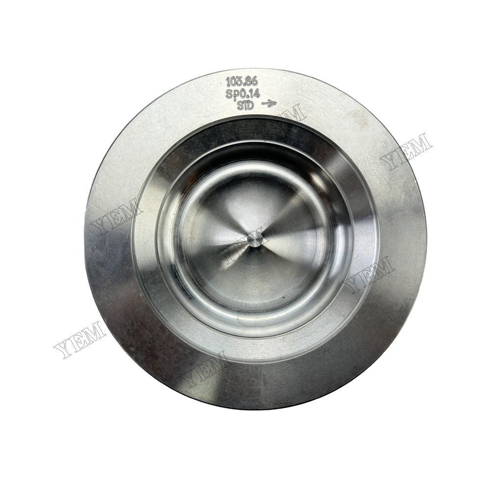 YEM Parts For Komatsu Pistons STD 6D104 Engine Spare Parts
