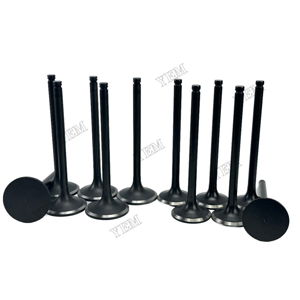 YEM Parts 6PCS3924492 3921444 Intake and exhaust valves For Cummins 6CT Engine For Cummins