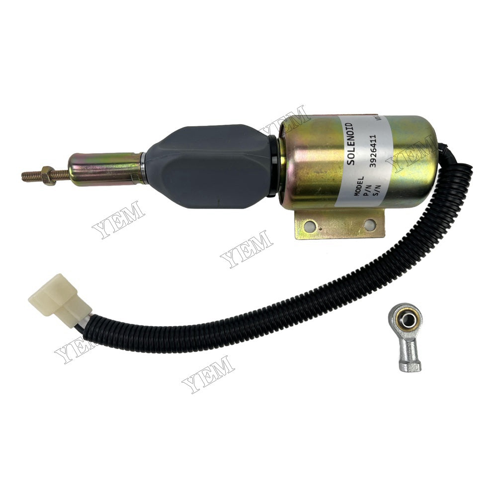 YEM Parts 3926411 RE502473 SA-4257-12 Solenoid Valve for Cummins 6CT Engine Fit Excavator For Cummins
