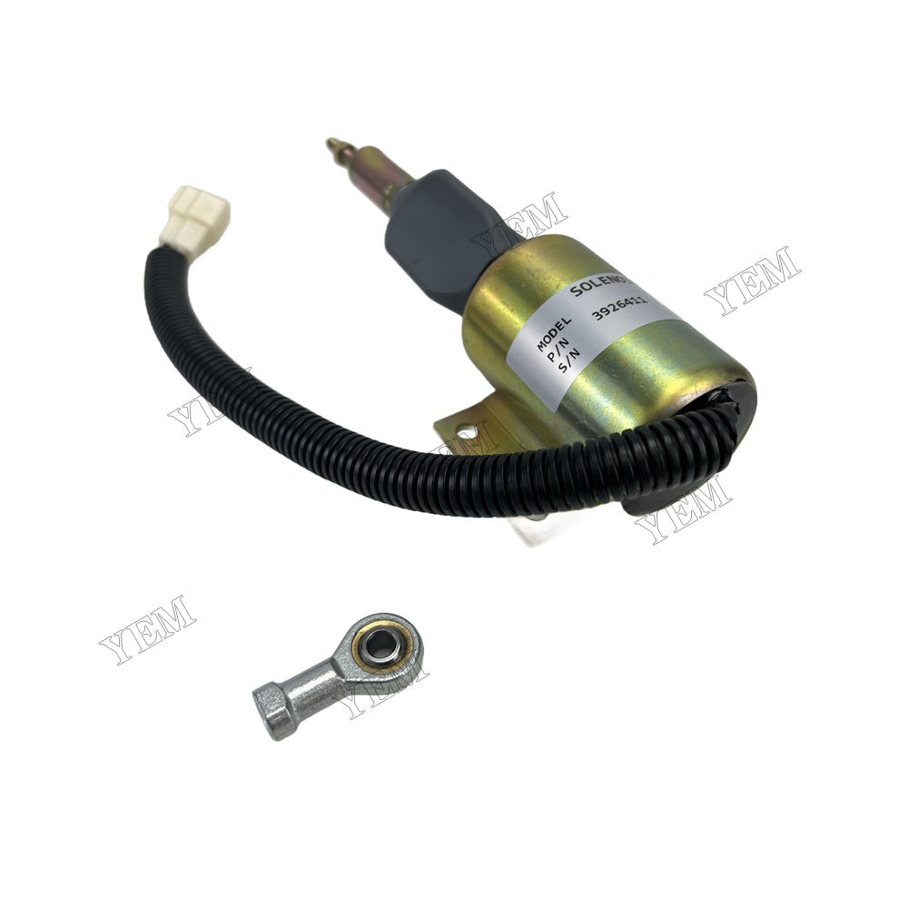 YEM Parts 3926411 RE502473 SA-4257-12 Solenoid Valve for Cummins 6CT Engine Fit Excavator For Cummins