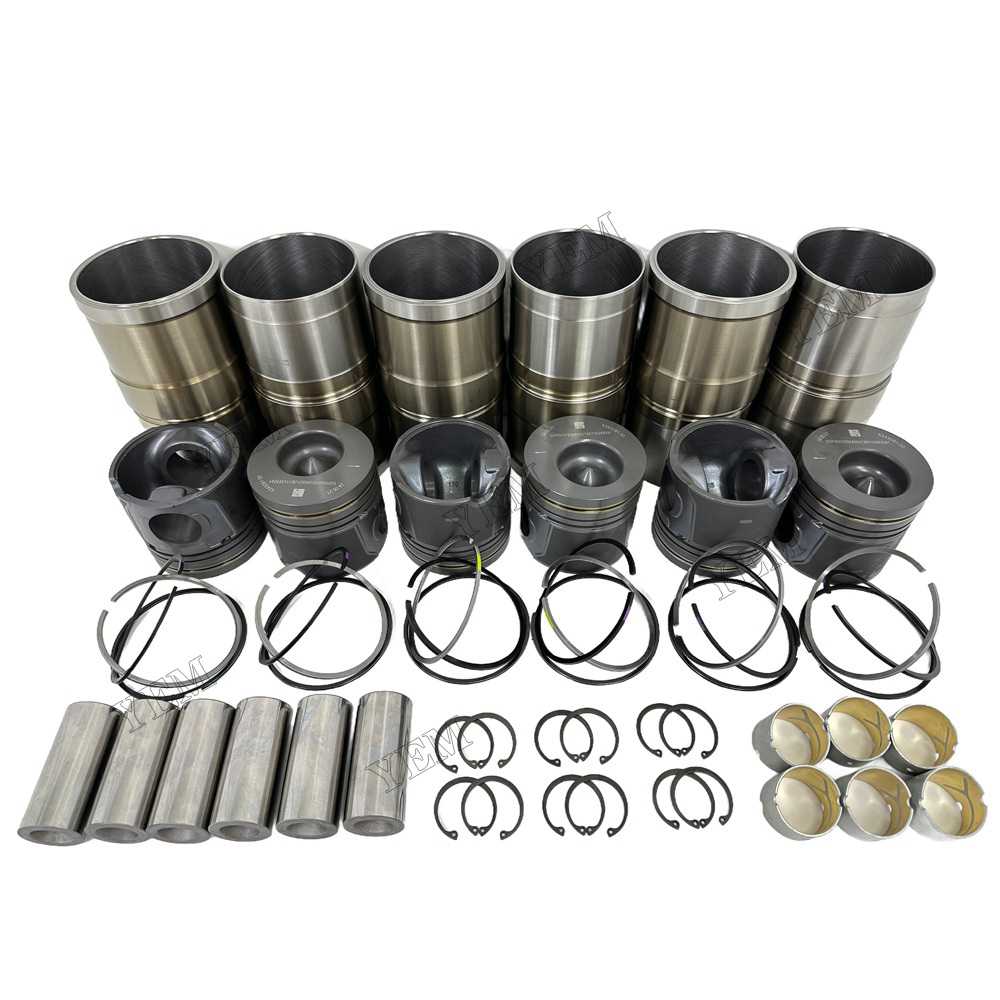 YEM Parts high quality 6LT9.3 Cylinder Liner Kit For Cummins 6LT9.3 Truck Engine
