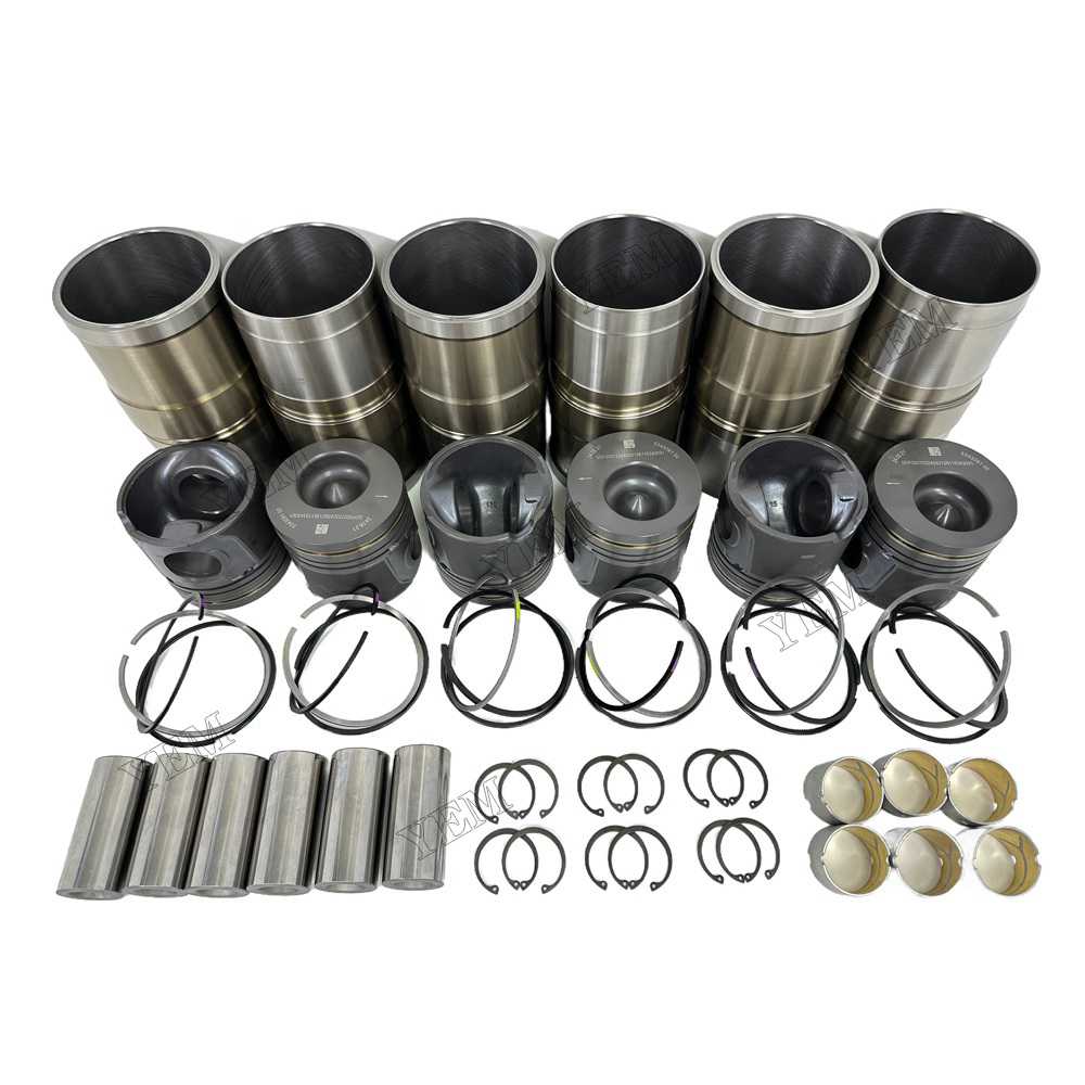 YEM Parts high quality 6LT9.3 Cylinder Liner Kit For Cummins 6LT9.3 Truck Engine